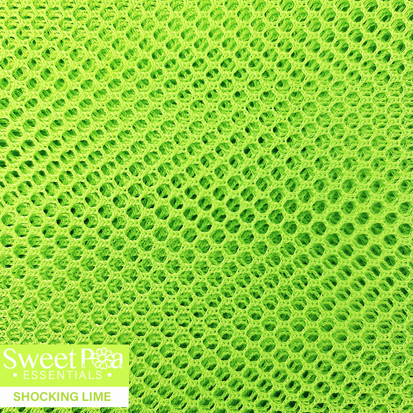 Light Weight Mesh Fabric - Lime