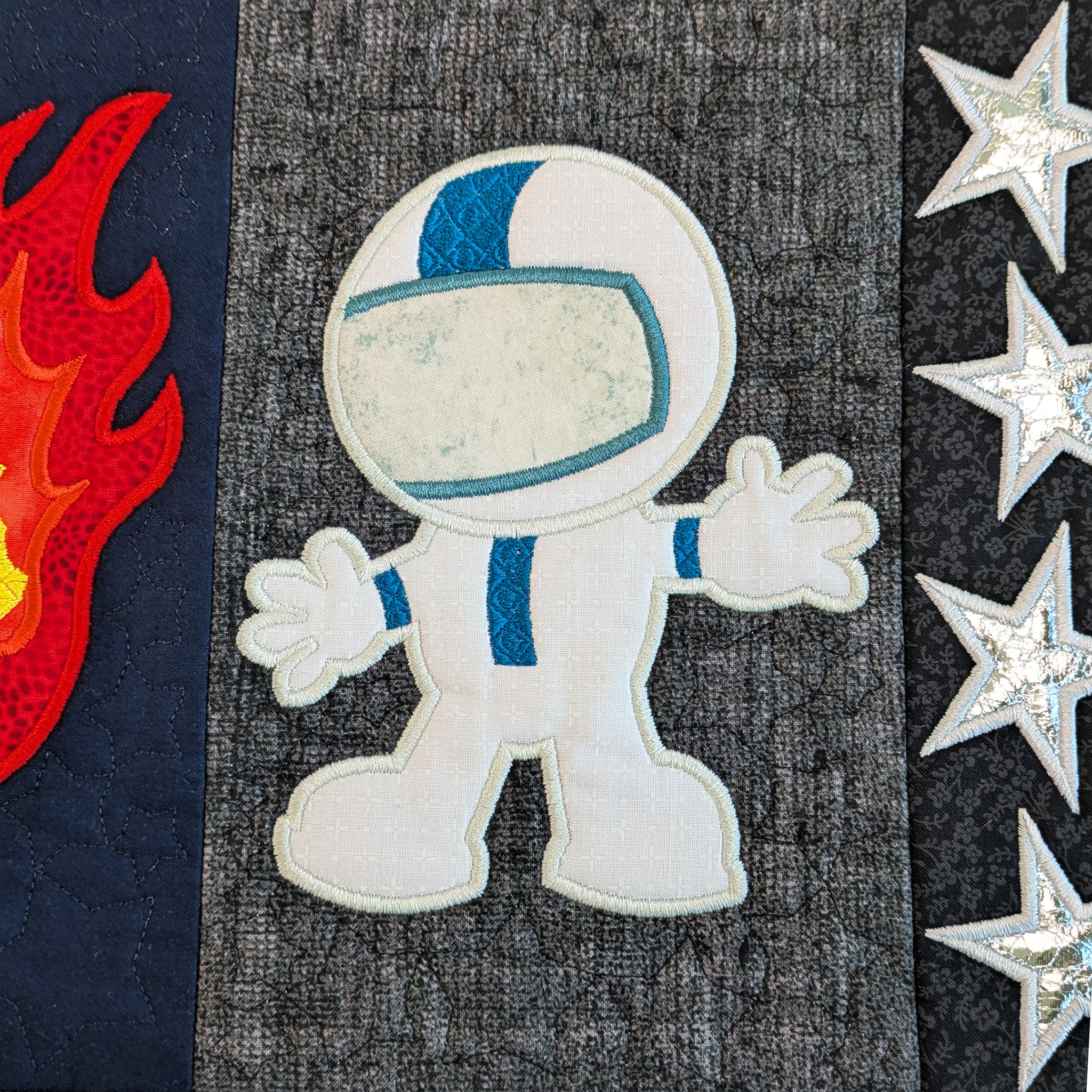 Space Quilt In the hoop machine embroidery designs