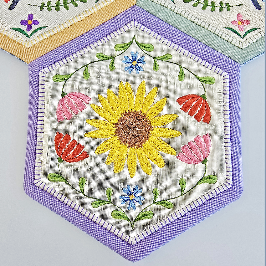 Spring Hexagon Runner