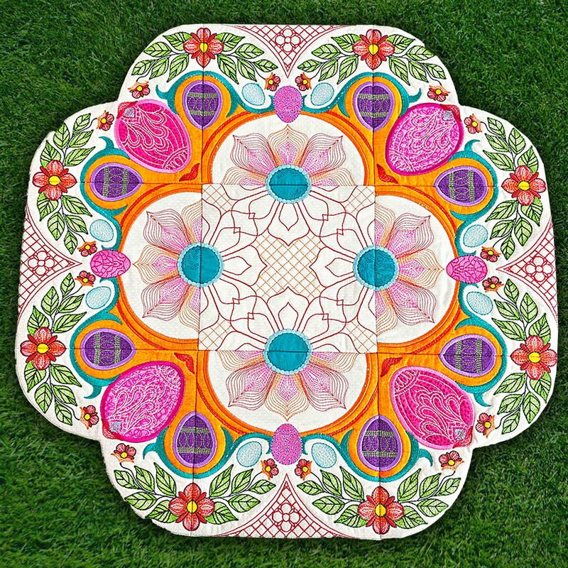 Spring Table Topper Spring Party Table Topper