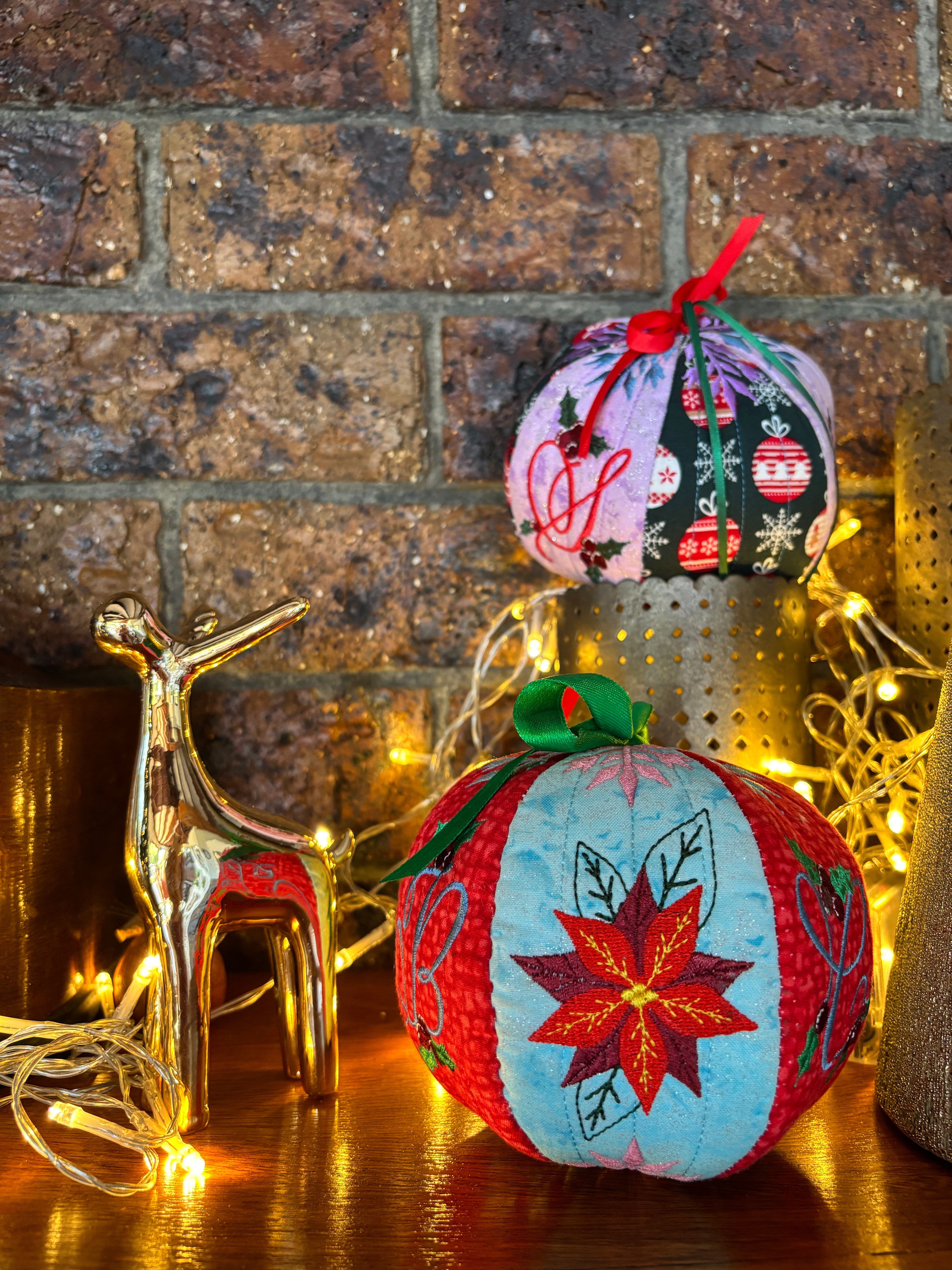 Stuffed Christmas Ornaments