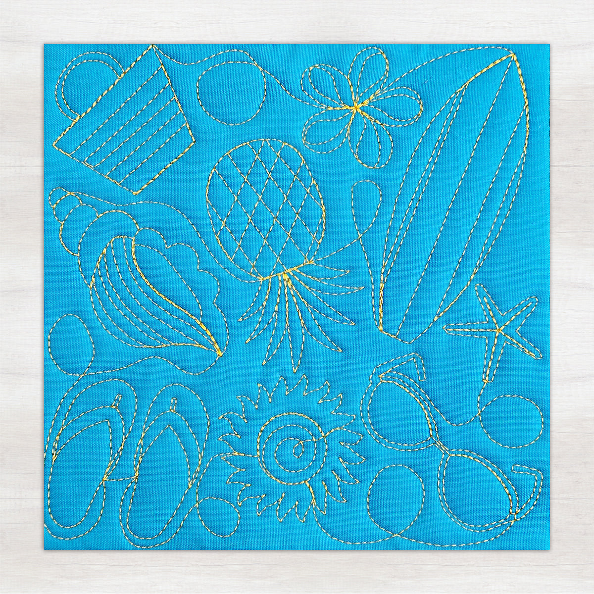 Summer Quilting Blocks ITH