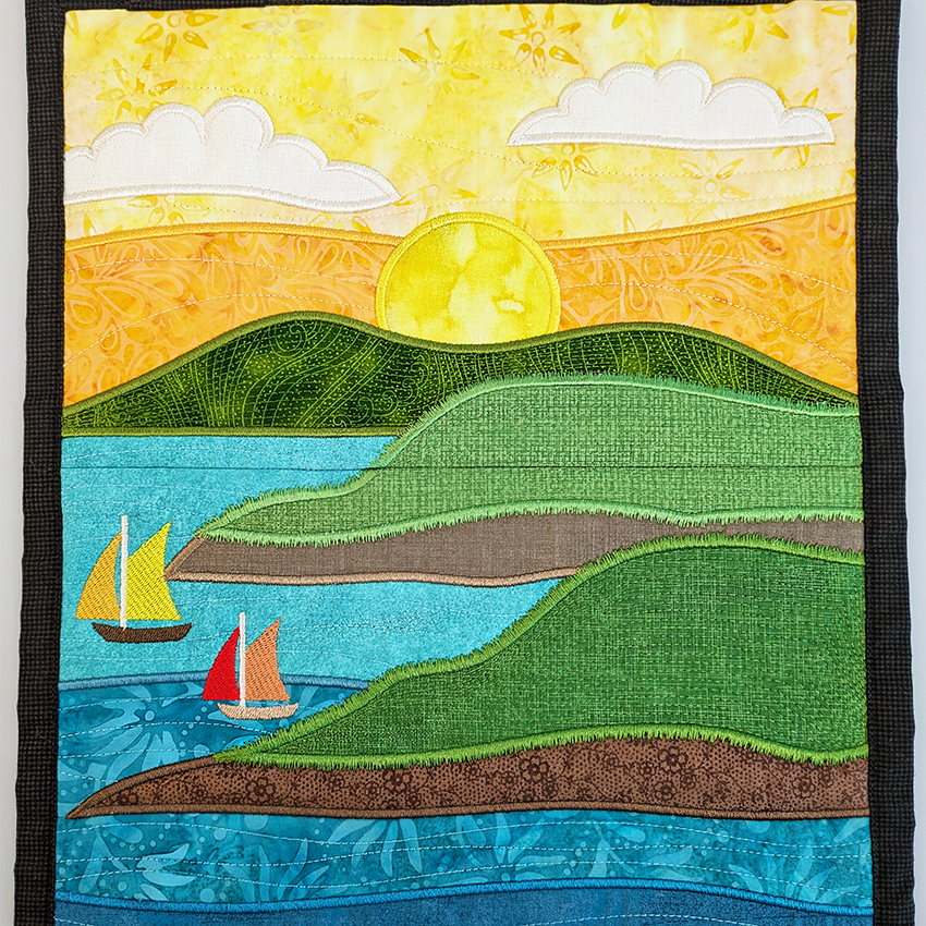 Summer Road Trip Scene Hanger