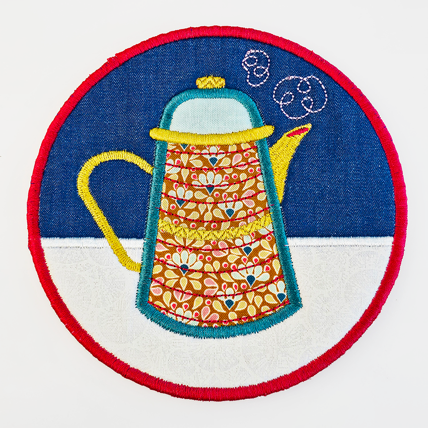 Teapot Coaster Set