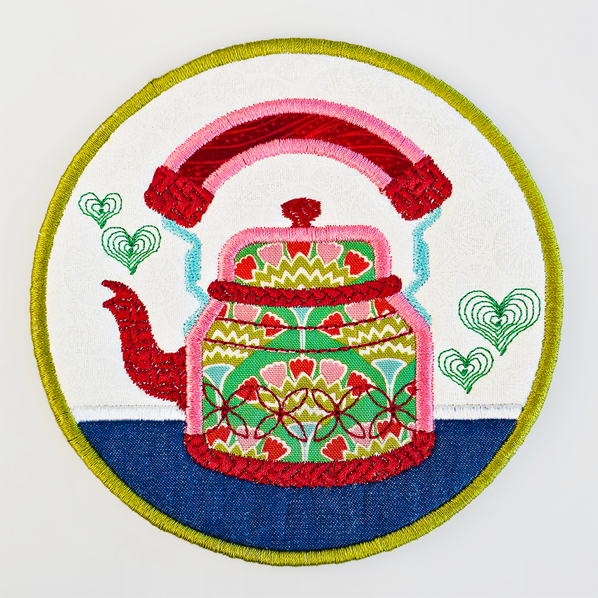 Teapot Coaster Set