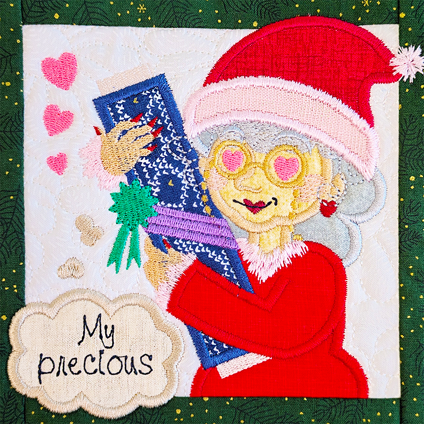 BOW The Adventures of Ms. Stitch - Block 10