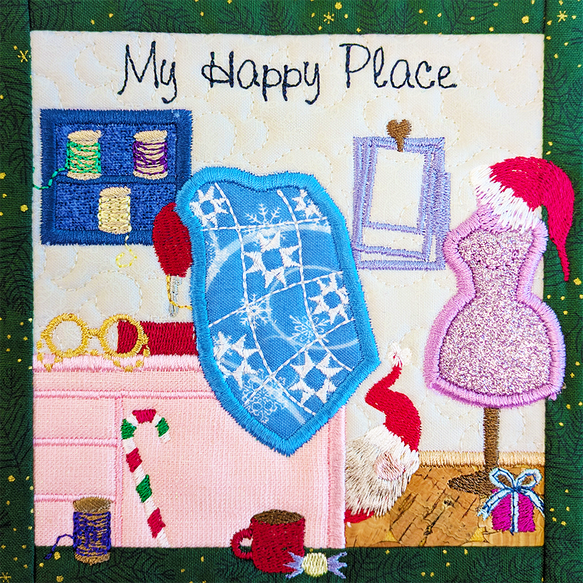 BOW The Adventures of Ms. Stitch - Block 11