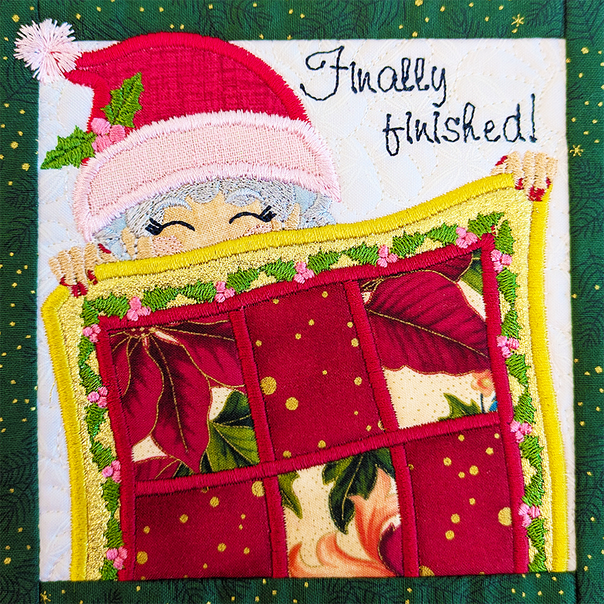 BOW The Adventures of Ms. Stitch - Block 12