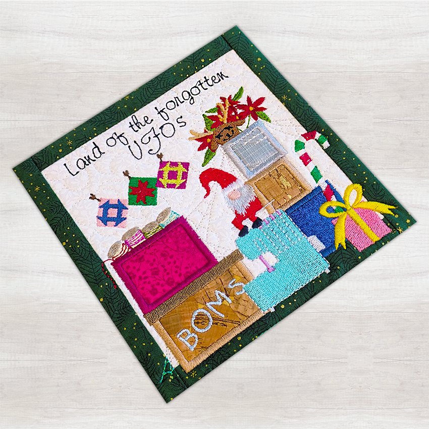 BOW The Adventures of Ms. Stitch - Block 2