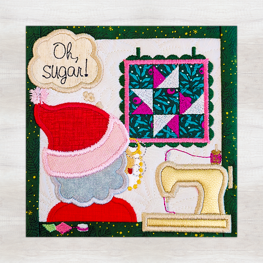 BOW The Adventures of Ms. Stitch - Block 6