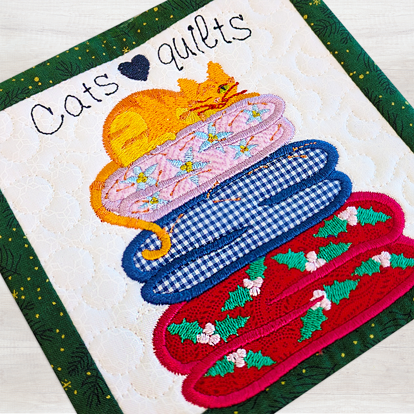 BOW The Adventures of Ms. Stitch - Block 9