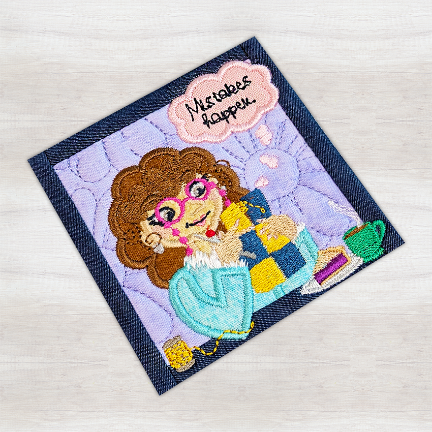 BOW The Adventures of Ms. Stitch - Block 1