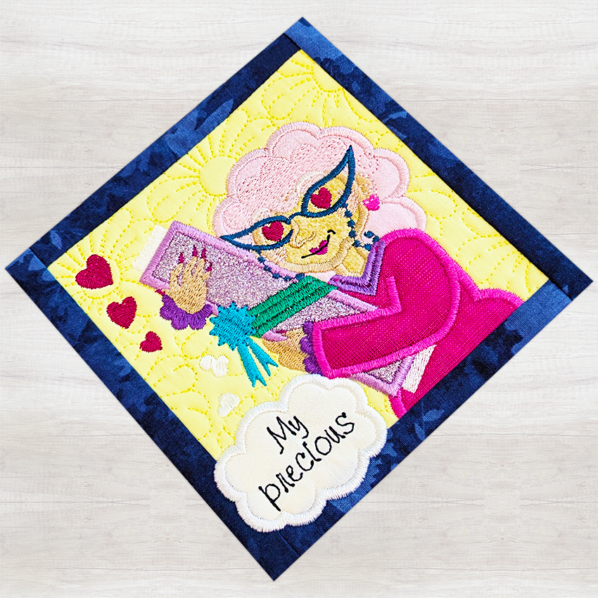 BOW The Adventures of Ms. Stitch - Block 10