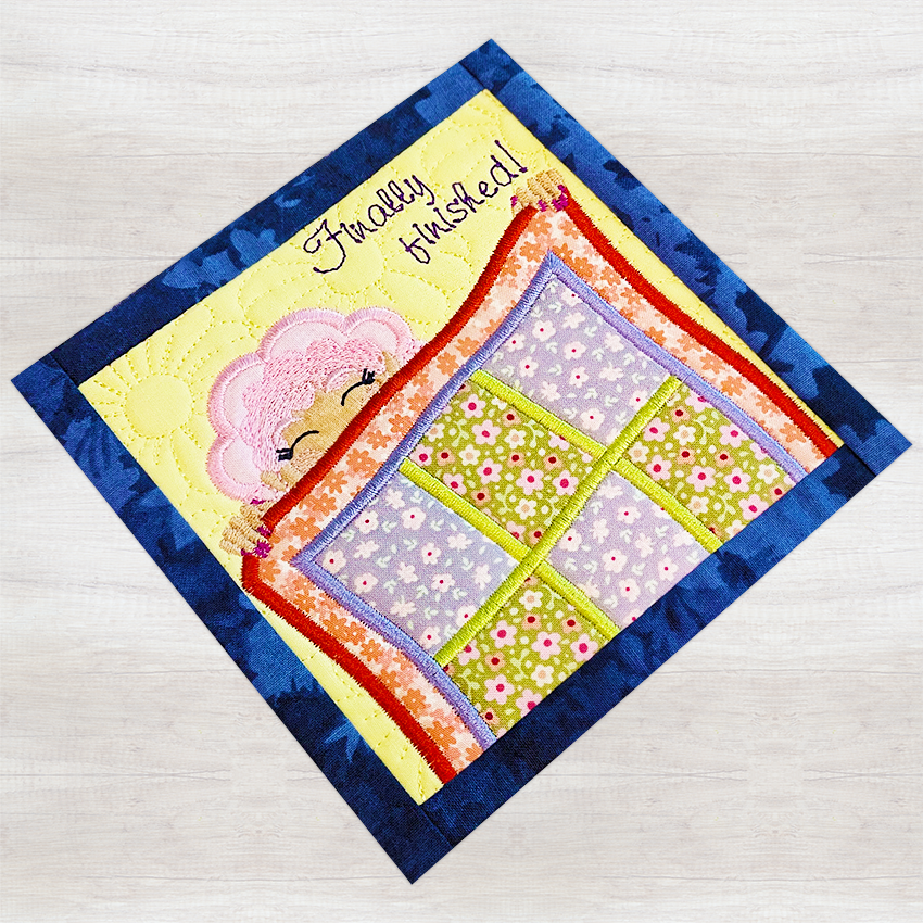 BOW The Adventures of Ms. Stitch - Block 12