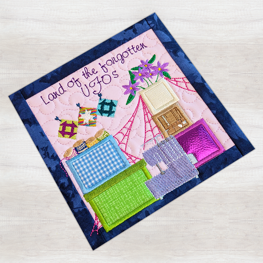 BOW The Adventures of Ms. Stitch - Block 2