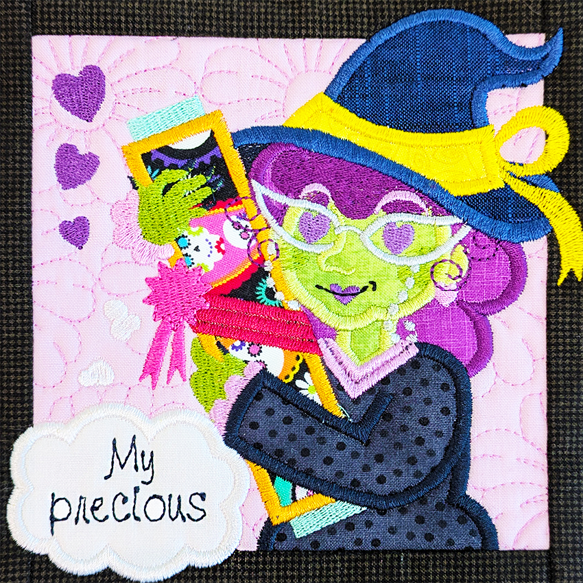 BOW The Adventures of Ms. Stitch - Block 10