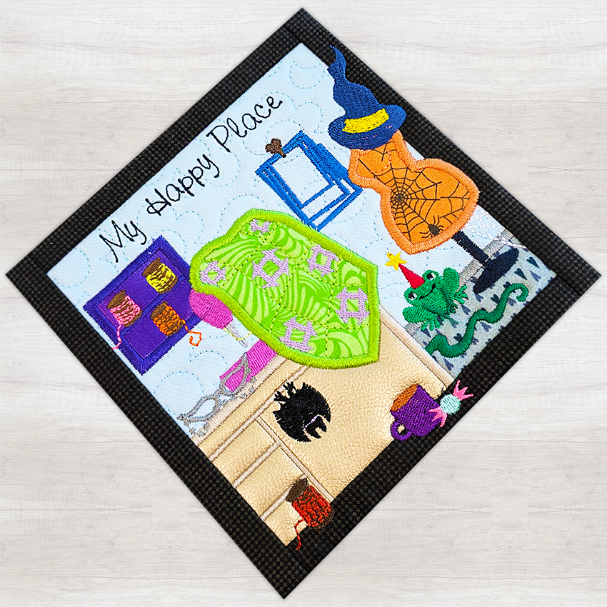 BOW The Adventures of Ms. Stitch - Block 11