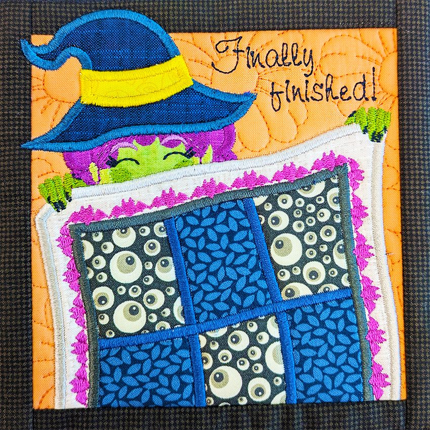 BOW The Adventures of Ms. Stitch - Block 12