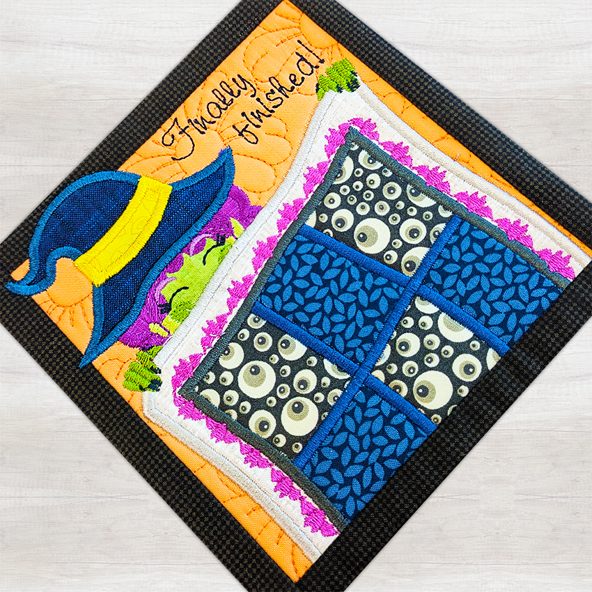 BOW The Adventures of Ms. Stitch - Block 12