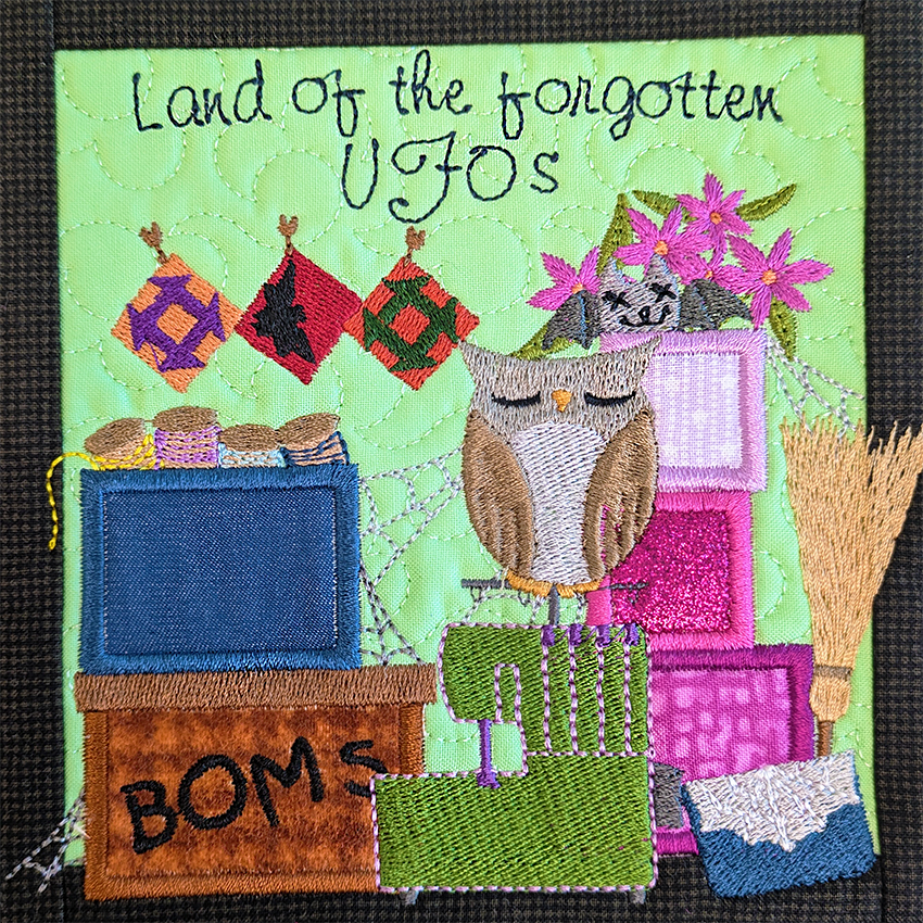 BOW The Adventures of Ms. Stitch - Block 2