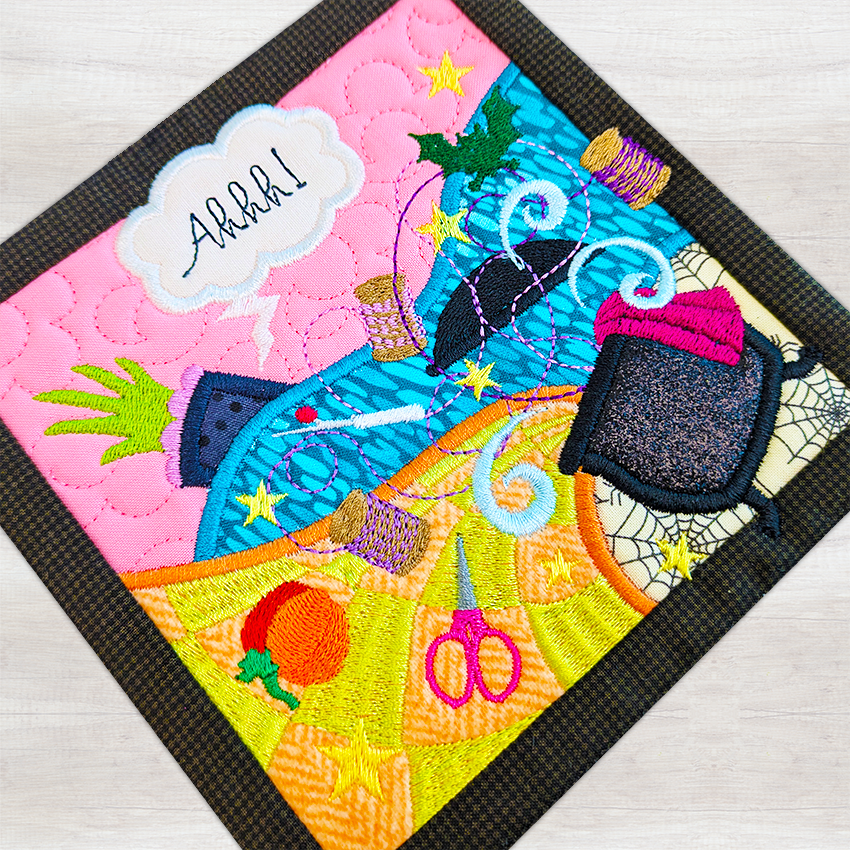 BOW The Adventures of Ms. Stitch - Block 5