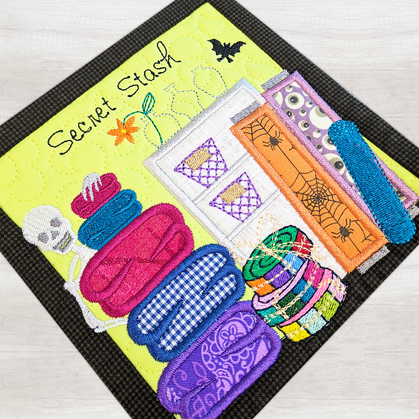 BOW The Adventures of Ms. Stitch - Block 7