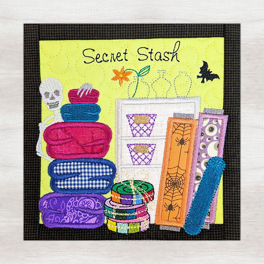 BOW The Adventures of Ms. Stitch - Block 7