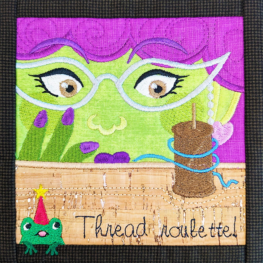 BOW The Adventures of Ms. Stitch - Block 4