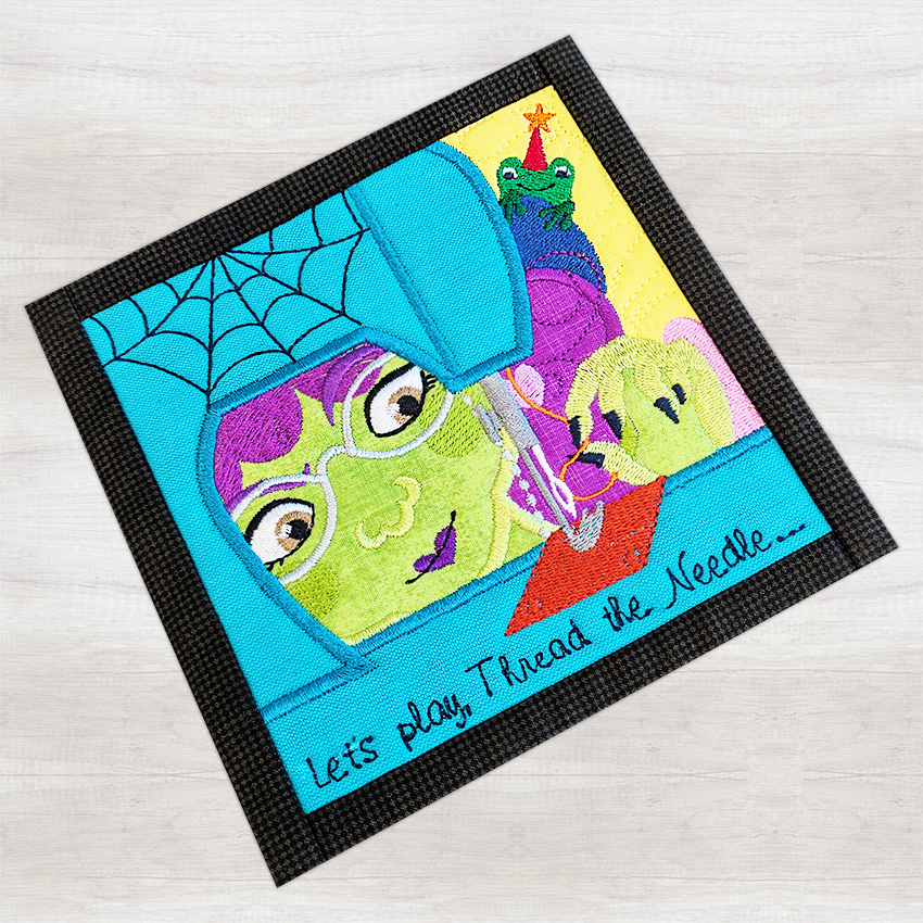 BOW The Adventures of Ms. Stitch - Block 8