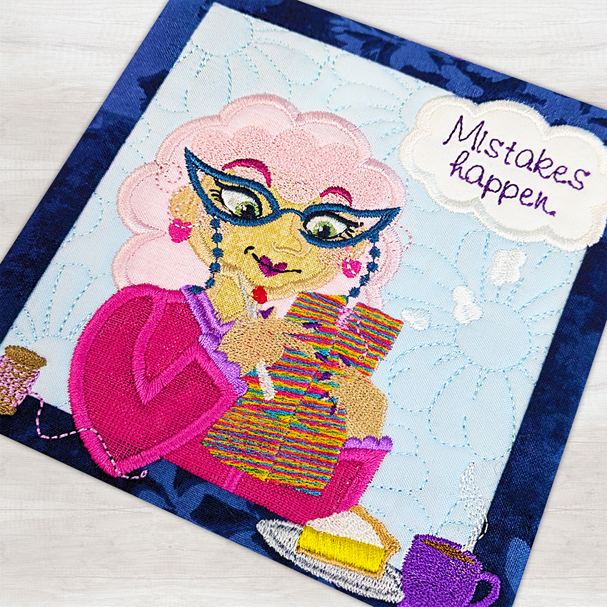 BOW The Adventures of Ms. Stitch - Block 1