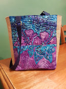 Hawaiian Reflections Bag 6x10 7x12 9.5x14 - Sweet Pea In The Hoop Machine Embroidery Design
