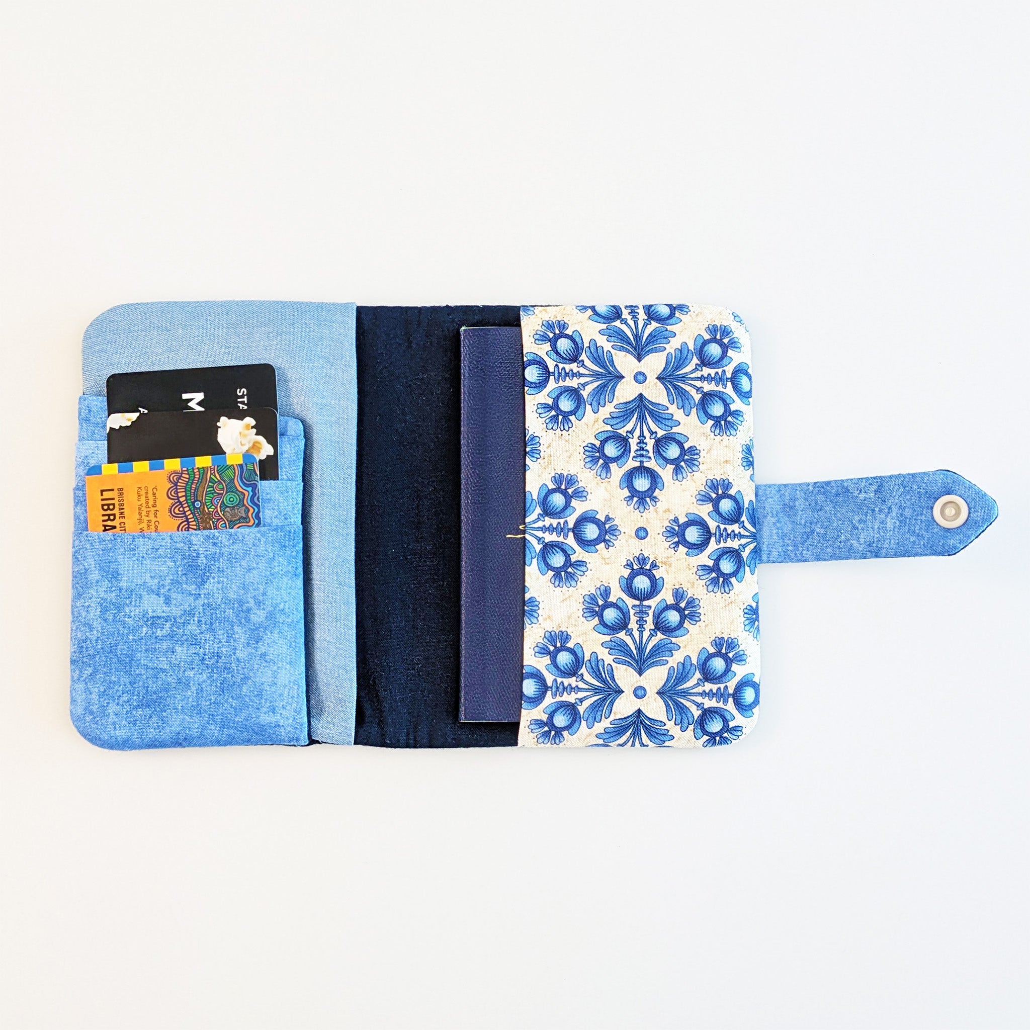 Travel Buddy Passport Cover In the hoop machine embroidery designs