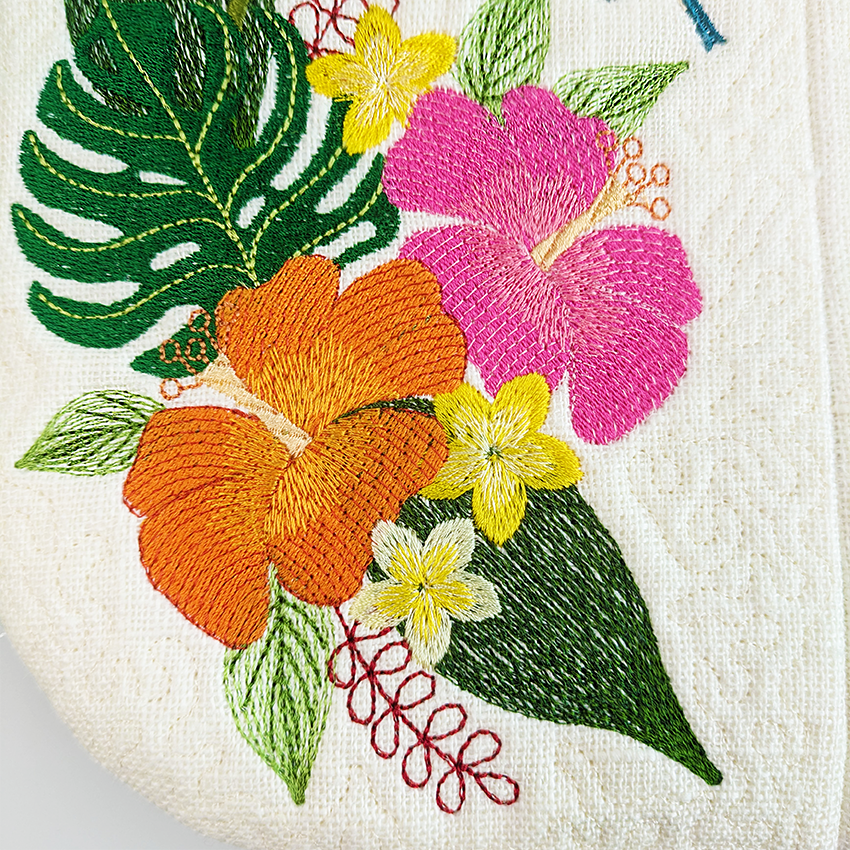 Tropical Flowers Tote