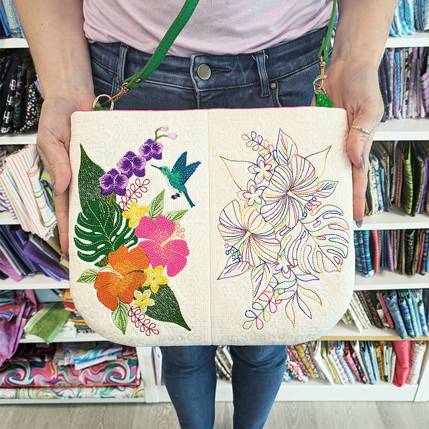 Tropical Flowers Tote