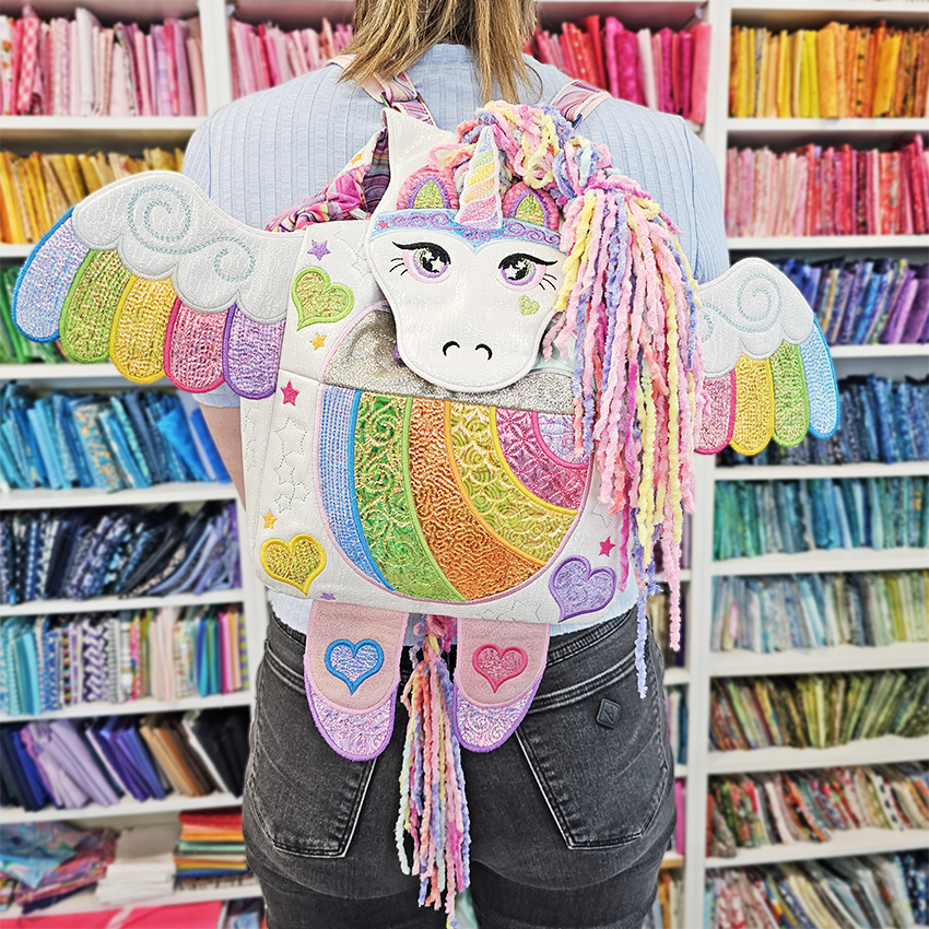 Unicorn sparkle backpack hotsell