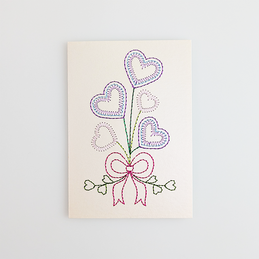 Valentine's Day Cardstock Designs In the hoop machine embroidery designs