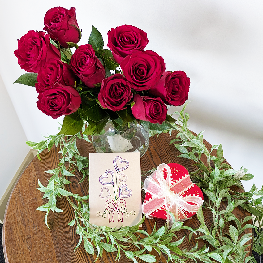 Valentine's Day Cardstock Designs In the hoop machine embroidery designs