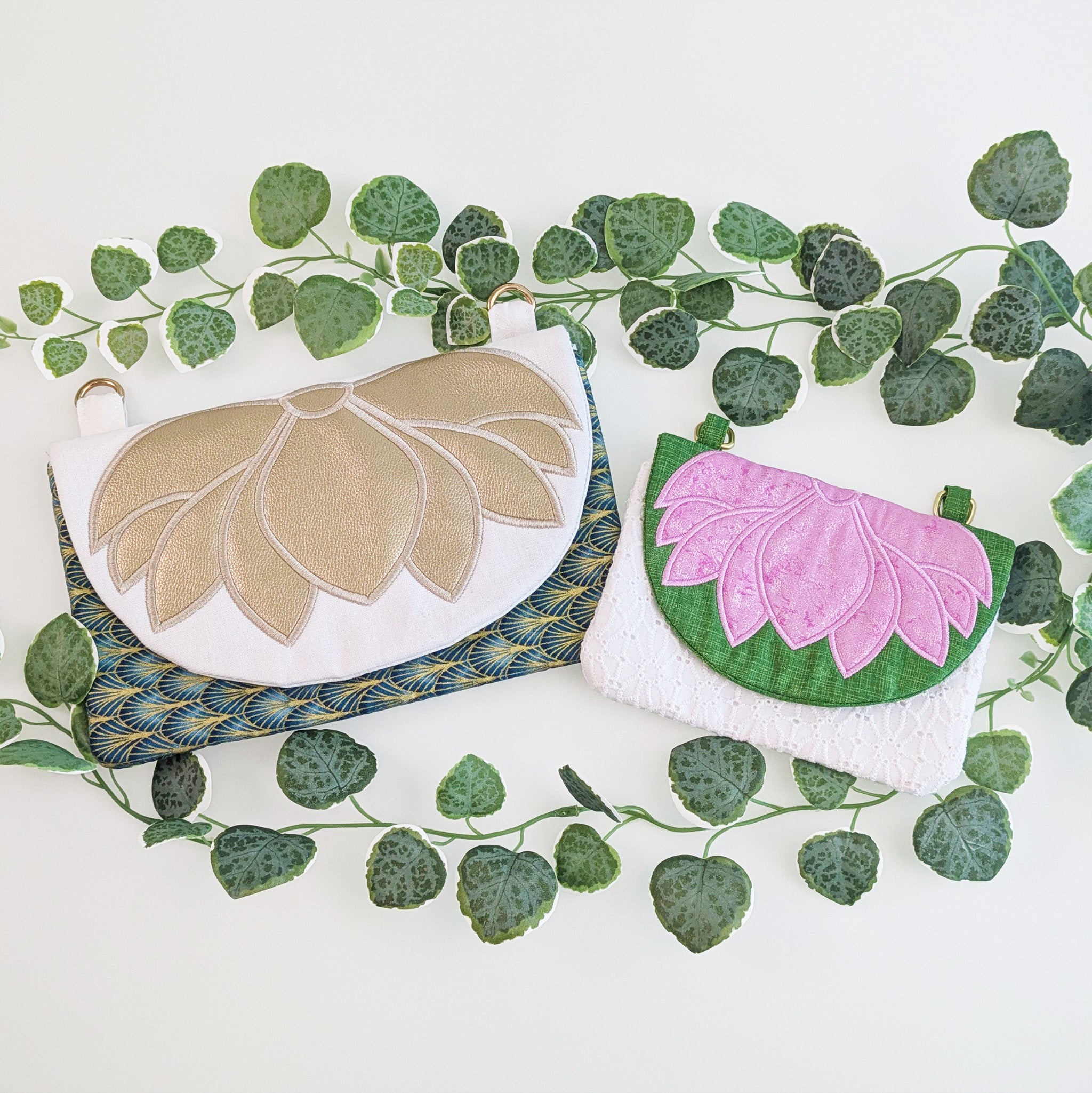 Waterlily Clutch Bag