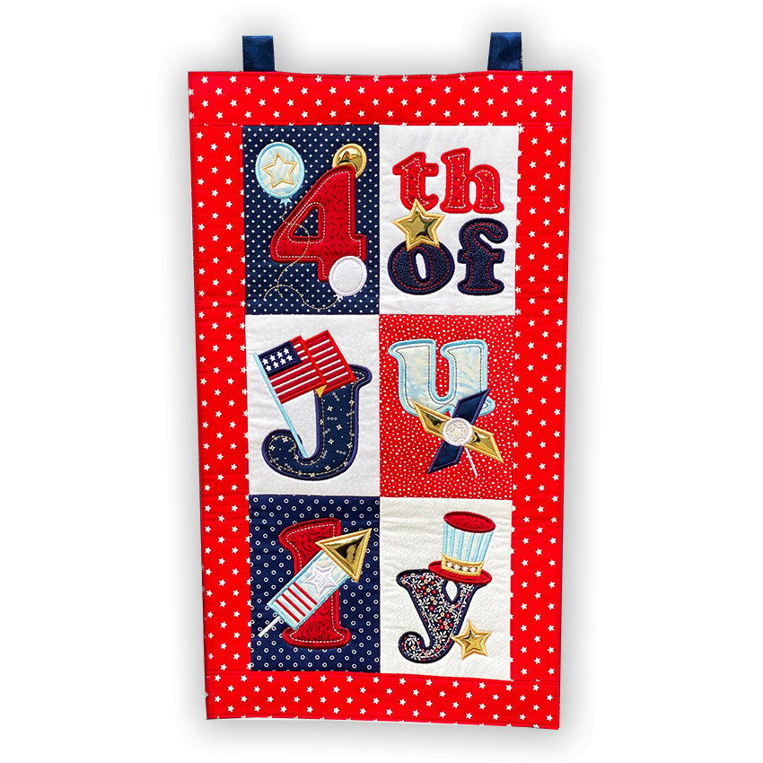 4th of July Flag or Wall Hanger