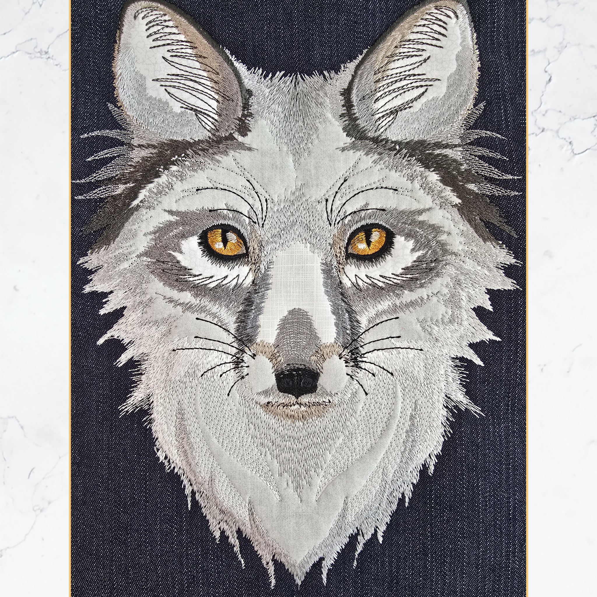 Fox Embroidery Applique In the hoop machine embroidery designs