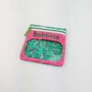 Windowed Zipper Pockets 4x4 5x5 6x6 7x7 - Sweet Pea In The Hoop Machine Embroidery Design
