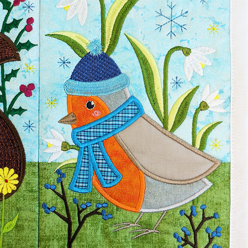 Winter Animals Table Runner