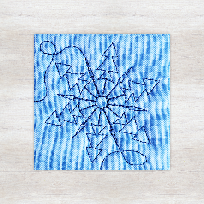 Winter Quilting Borders