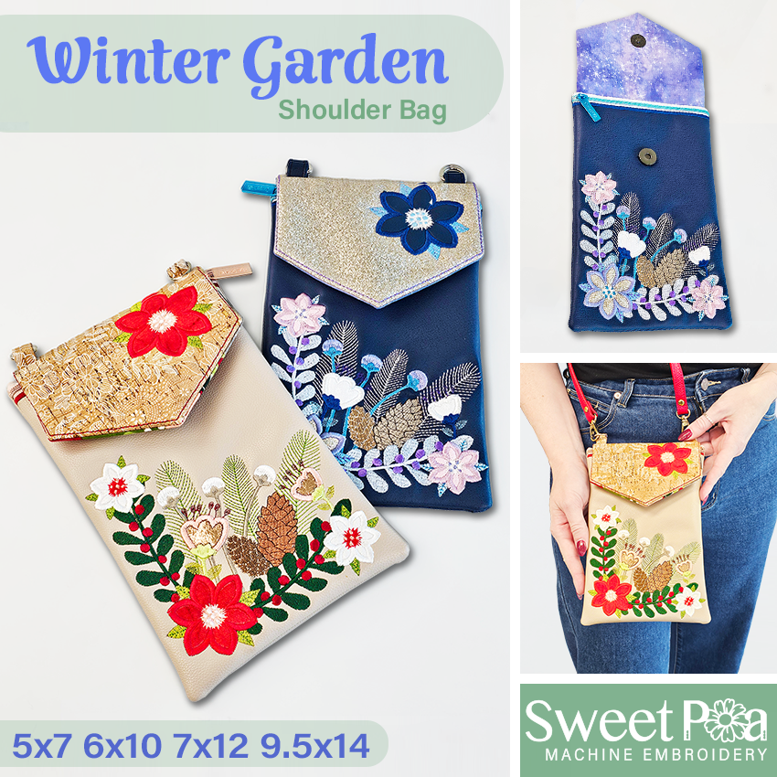 Winter Garden Shoulder Bag