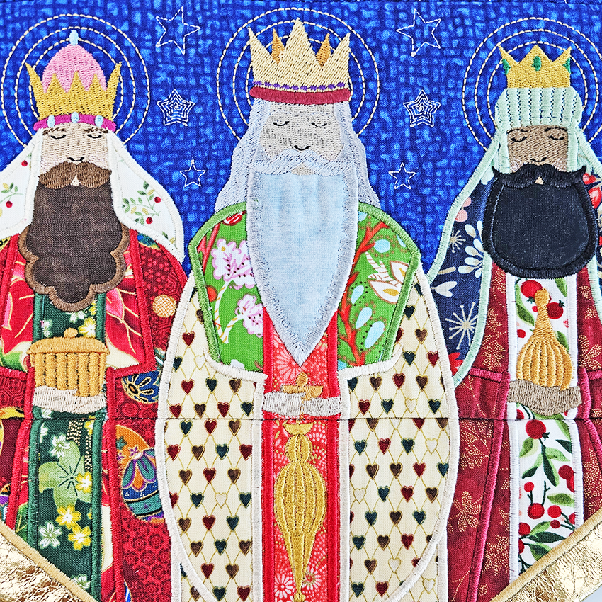 Wise Men Nativity Wall Hanging