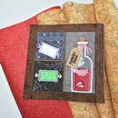 Witchy Ware Block 9 Sweet Pea Essentials used cork and pleather