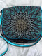 Woodstock Messenger Bag 6x10 7x11 8x12 - Sweet Pea In The Hoop Machine Embroidery Design