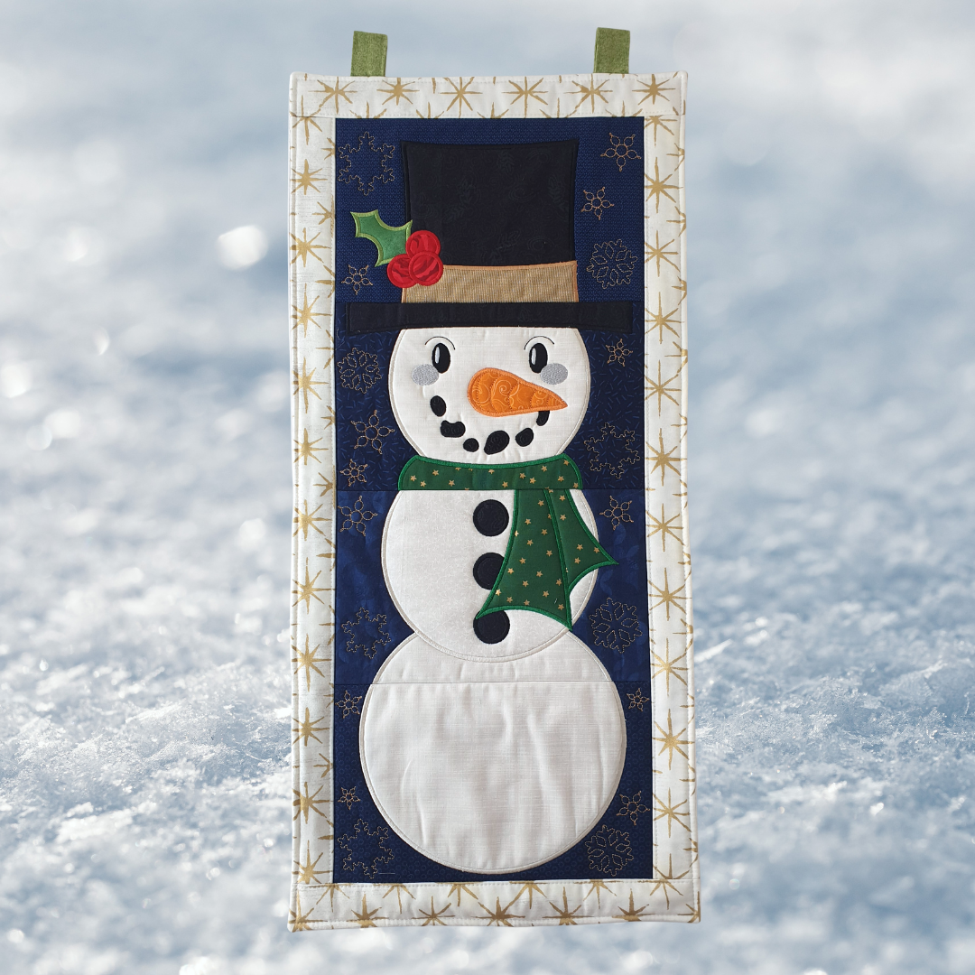 Snowman Wall Hanging or Table Runner