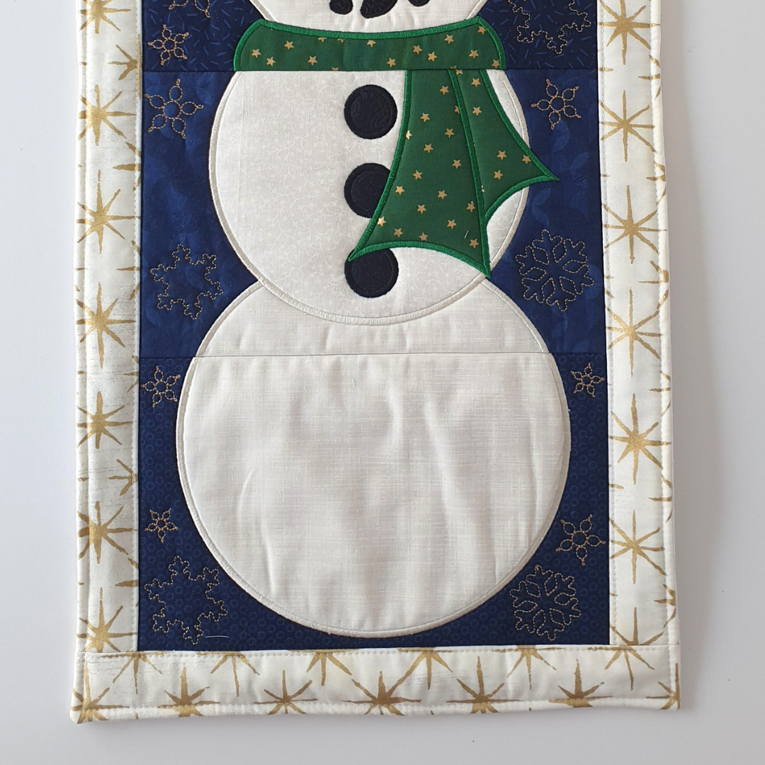 Snowman Wall Hanging or Table Runner