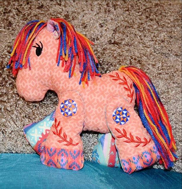 Sienna the Horse or Unicorn Stuffed Toy 5x7 6x10 - Sweet Pea